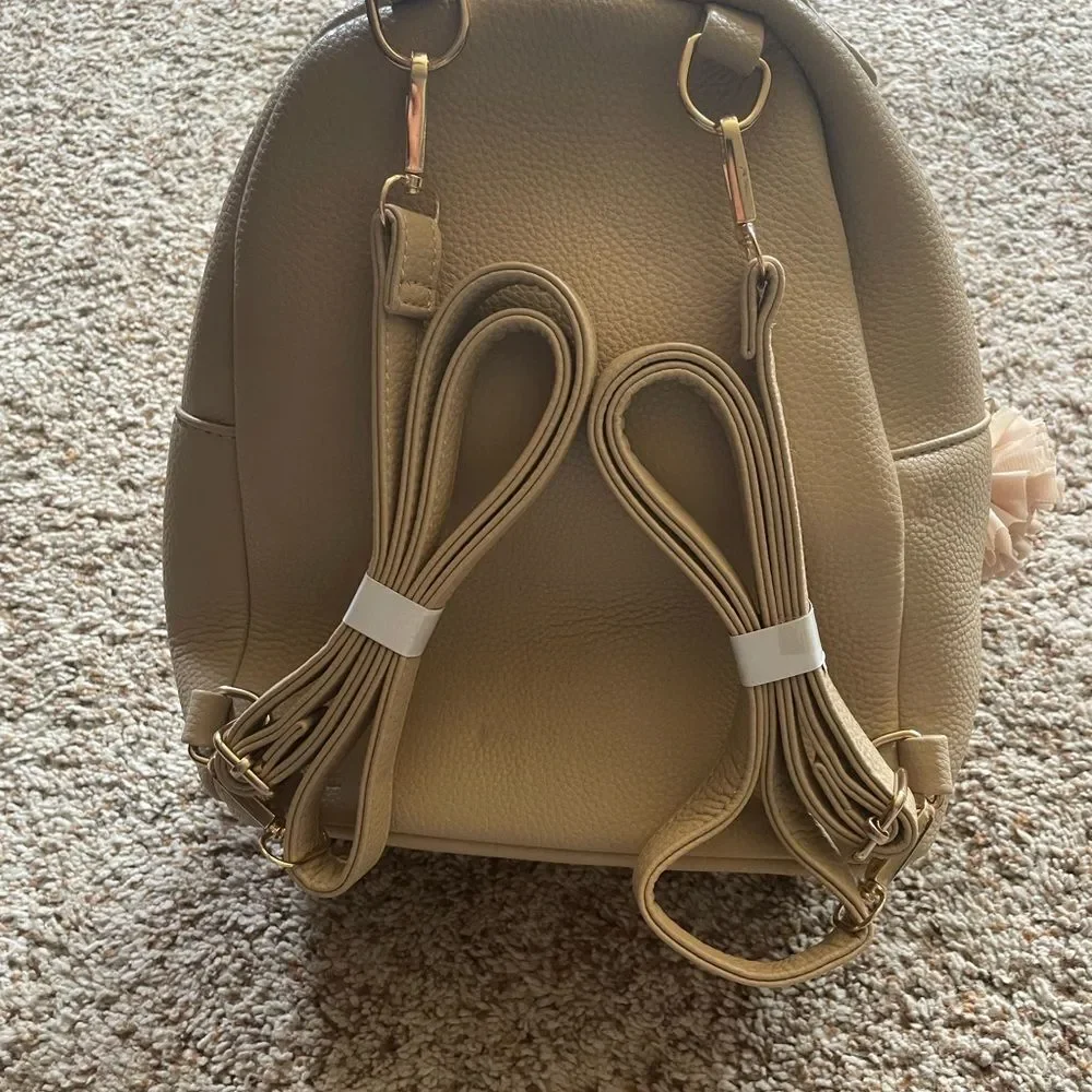 Elegant Tan Backpack for Women